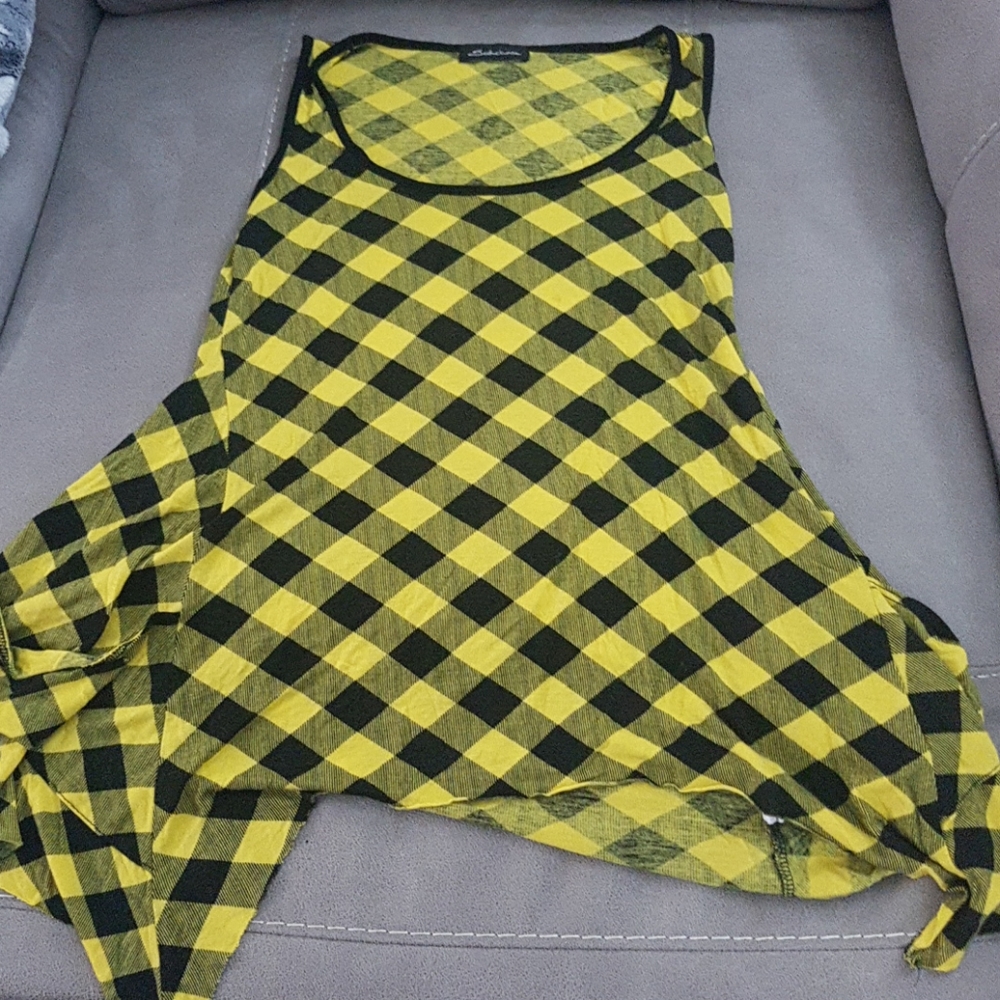 Yellow tank top